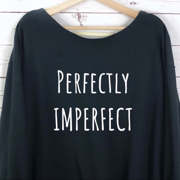 NEW Perfectly Perfect Graphic Sweatshirt S-5X - Picture 2 of 3